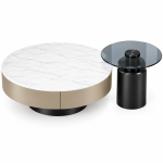 SET*2 MESA DE CENTRO + MESA AUXILIAR LT2598B- LT2598C