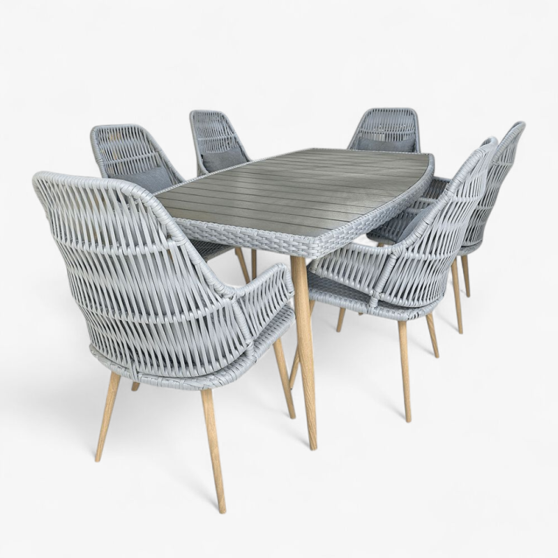 SET*7 COME RATTAN IMP 1919DT