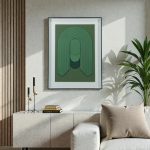 Cuadro Importado Verde GF006A 60x80 - Imagen 2