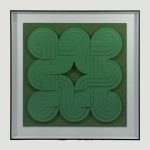 Cuadro Importado Verde GF006B 80×80 - 25061