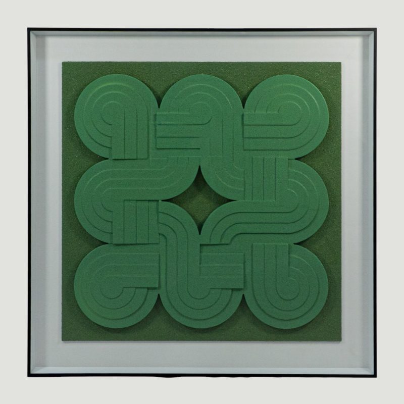 Cuadro Importado Verde GF006B 80×80 - 25061
