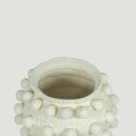 Florero importado Blanco 25cm -25016