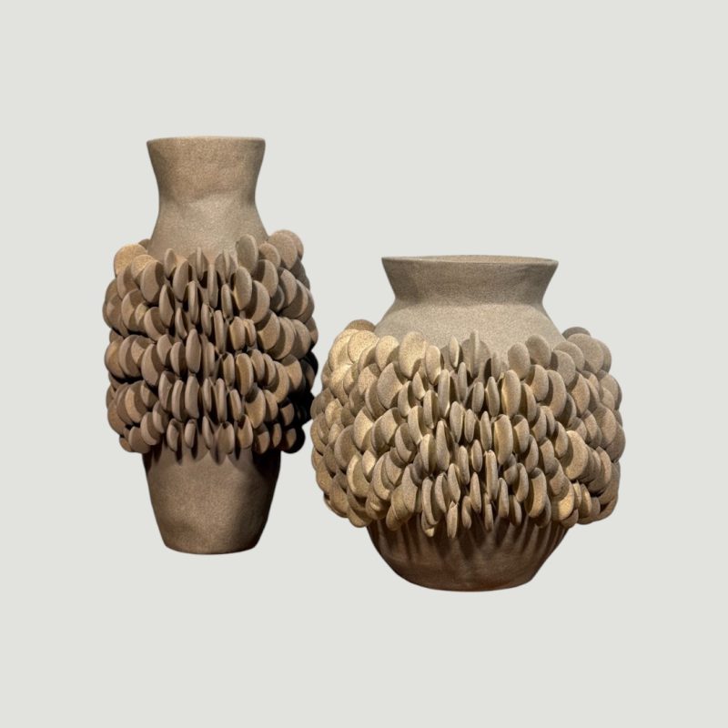 Florero importado Café 45cm y32cm