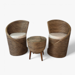 SET*3 SALA RATTAN IMP MER0