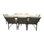 SET* 9 COMEDOR PORTOVENERE IMP RC2450/PT2516