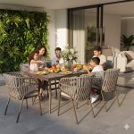 SET*7 COME RATTAN SAVANNA IMP 2373DT-2309C - Imagen 2
